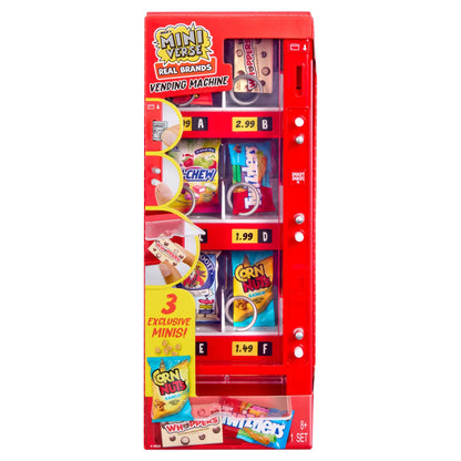 Mga'S Miniverse Real Brands Vending Machine (RED)